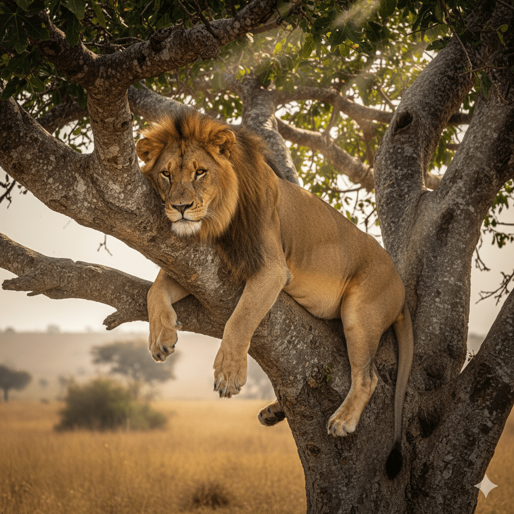 Why They Climb: The Mystery Of Ishasha’s Tree-Perching Lions