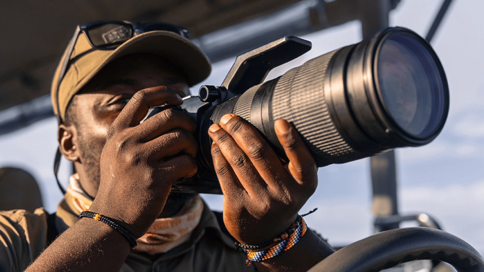 photographer-on-uganda-safari-adventure - Mumwe Safaris Uganda wildlife photos on a uganda safari